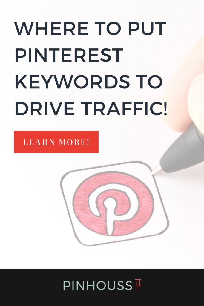 Where to Put Pinterest Keywords