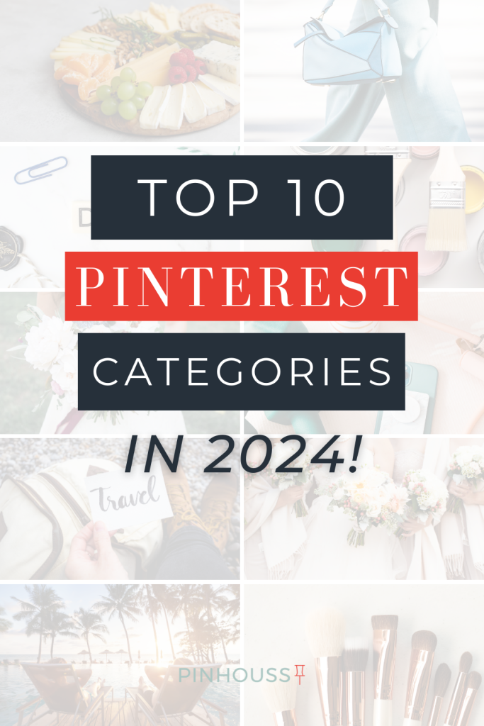 Pinterest Categories for 2024