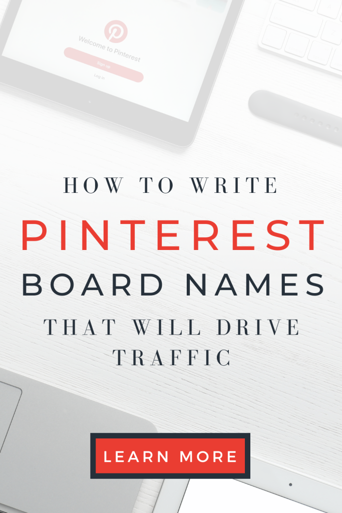 How to write names for boards on Pinterest in 7 easy steps!